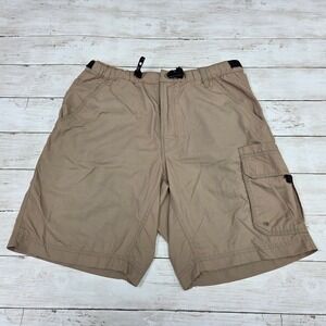 Alpine Design Hiking Shorts Mens M Khaki Nylon Gorpcore Cargo Utility Outdoor